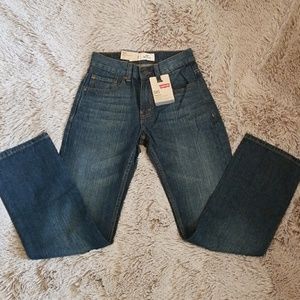 Boys Levis regular 505 12 slim 24x26 NWT